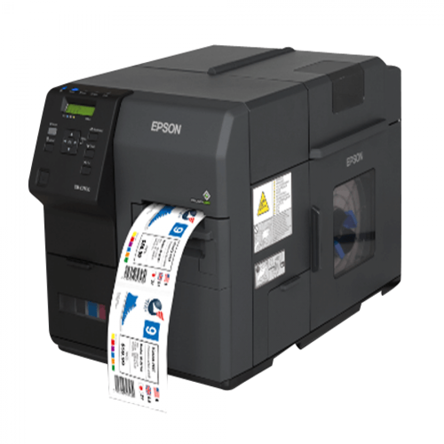 Epson TM-C7500G colorworks Inkjet label Printer, usb, Ethernet,